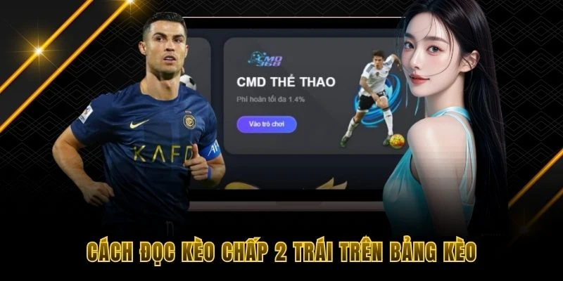 Cách đọc kèo chấp 2 trái chuẩn xác nhất 2026